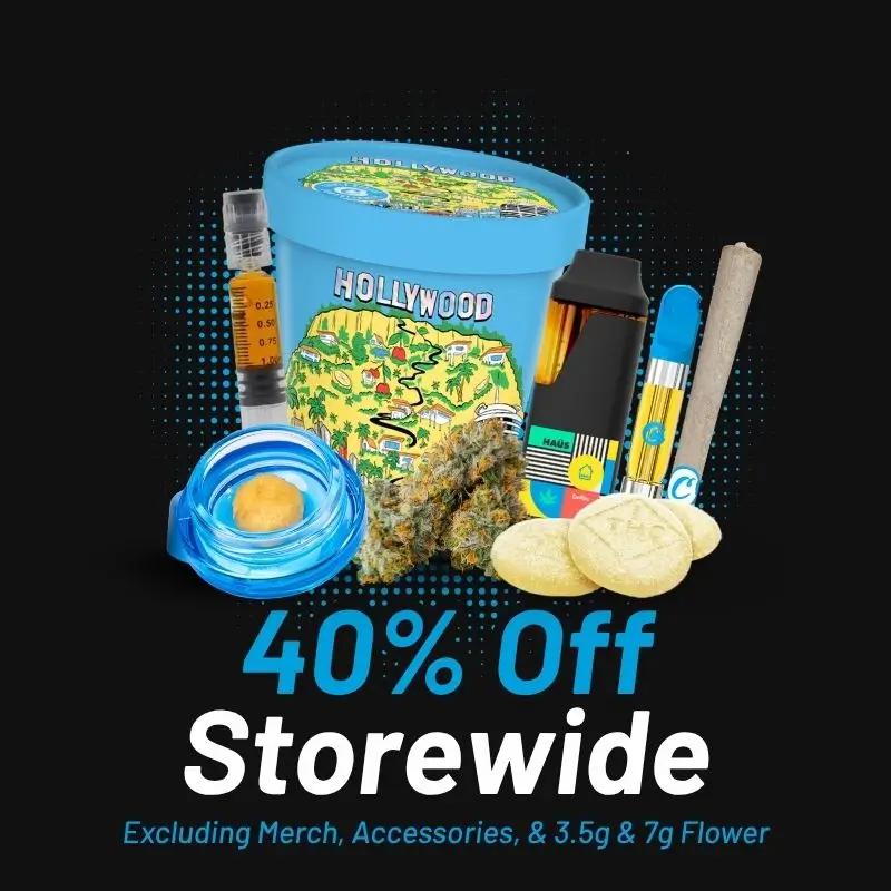 40% Off Storewide Sale - Cannabis deal image