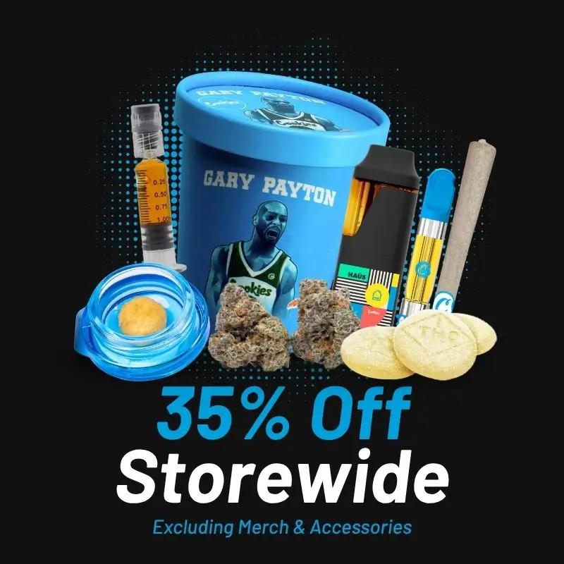 35% Off Storewide Excluding Merch & Accessories