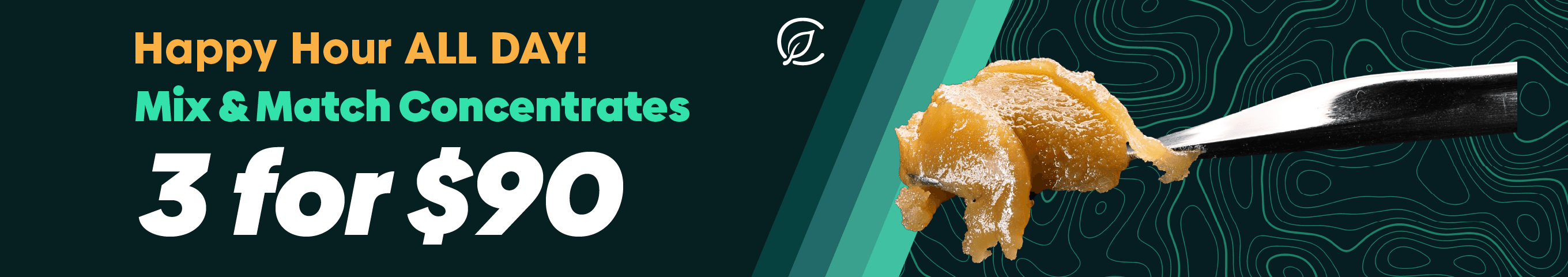 Happy Hour Concentrates 3 for $90
