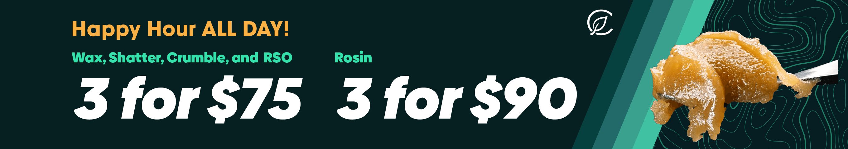 Happy Hour Concentrates Deals All Day
