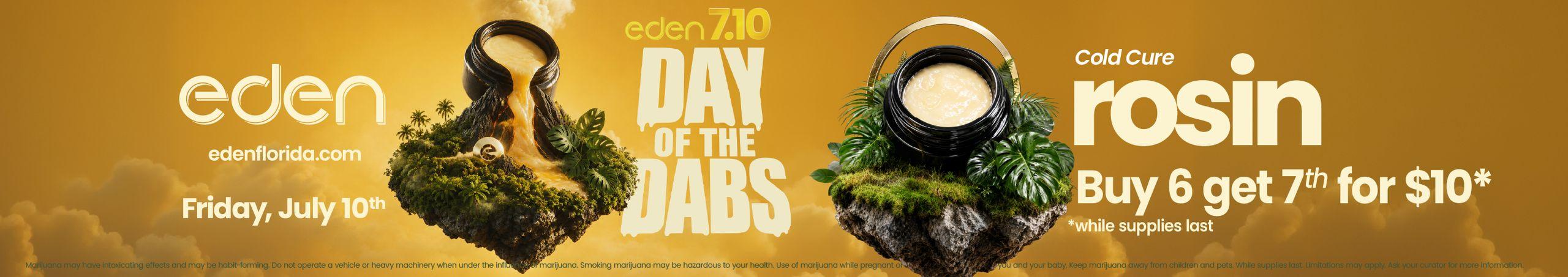 Buy 6 Get 7th For $10 Rosin Deal