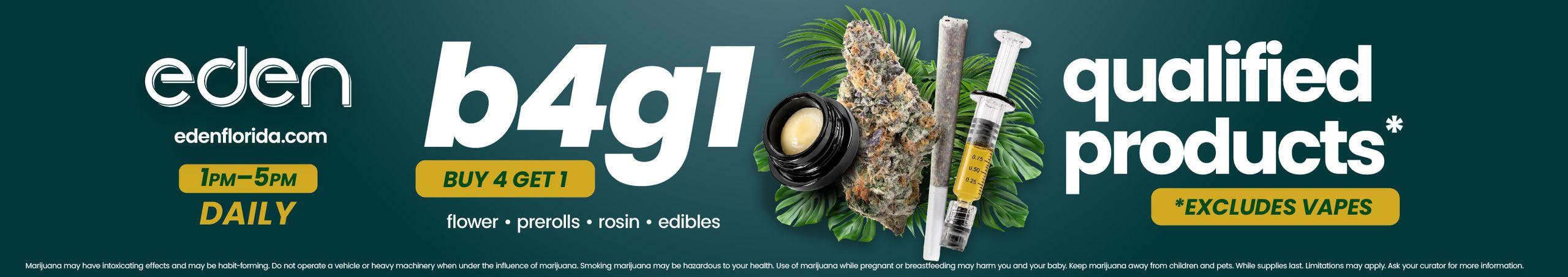 Buy 4 Get 1 Free Daily Deals