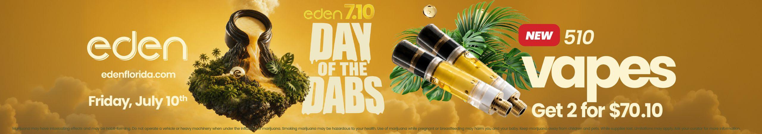 7/10 Day of the Dabs Vape Deals