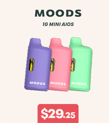 Moods 1G Mini AIOs for $29.25 - Cannabis deal image