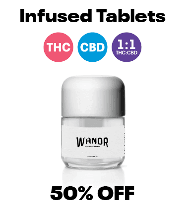 50% Off Infused Tablets - Cannabis deal image