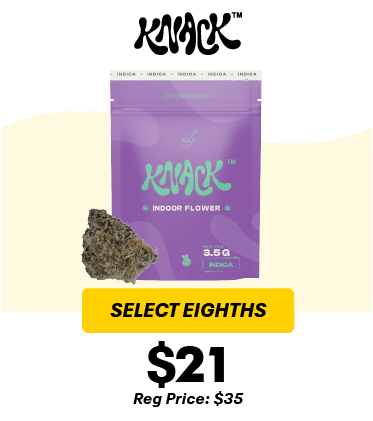Select Eighths for $21 - Cannabis deal image