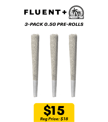 3-Pack Pre-Rolls for $15