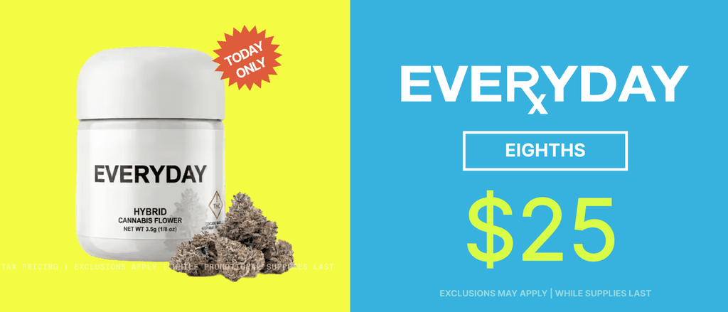 Today Only Eighths for $25 - Cannabis deal image