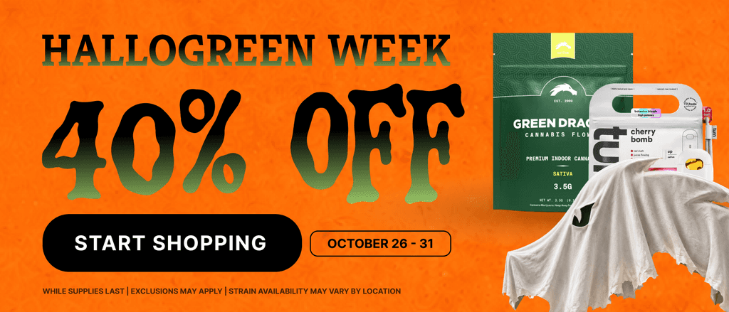 Hallogreen Week 40% Off - Cannabis deal image