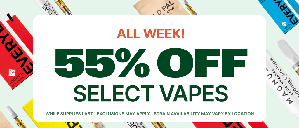 55% Off Select Vapes All Week