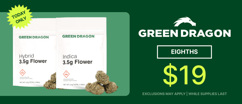 Today Only Flower Eighths $19