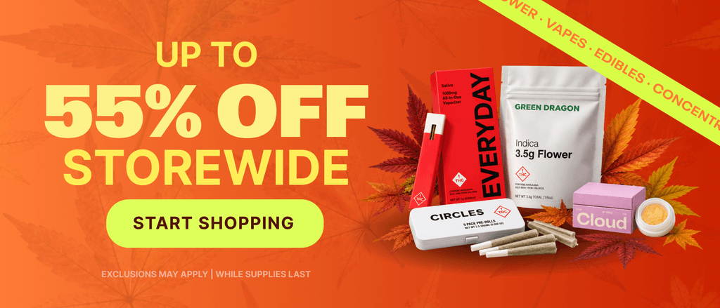 Up To 55% Off Storewide Sale - Cannabis deal image