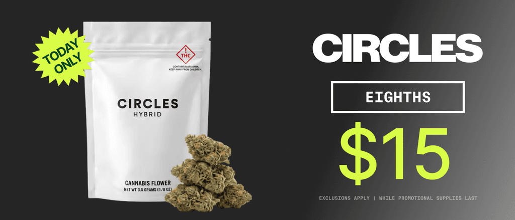 Today Only: $15 Eighths of Flower