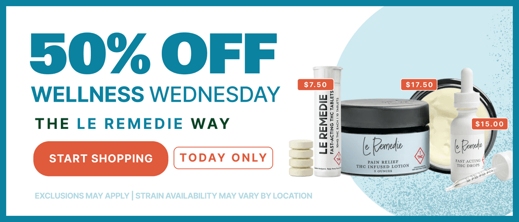 50% Off Wellness Wednesday - Today Only!