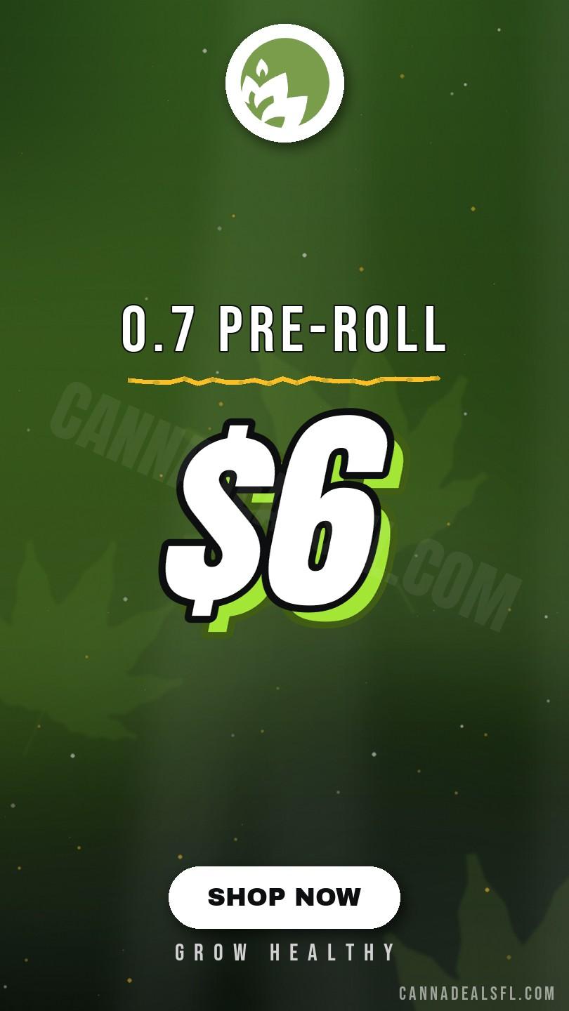$6 GrowHealthy 0.7 Pre-roll - Cannabis deal image