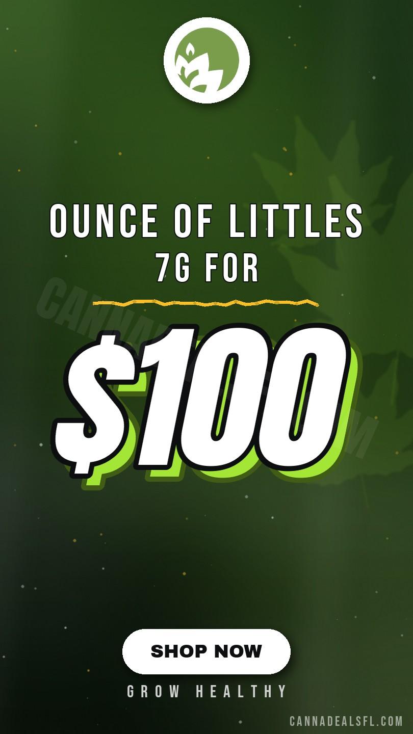 Ounce of Grow Healthy Littles 7g for $100 - Cannabis deal image