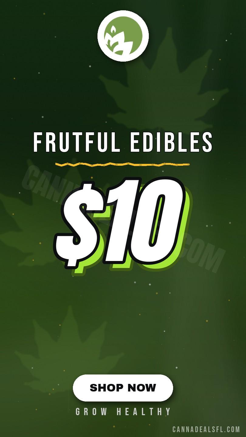 $10 Frutful Edibles - Cannabis deal image