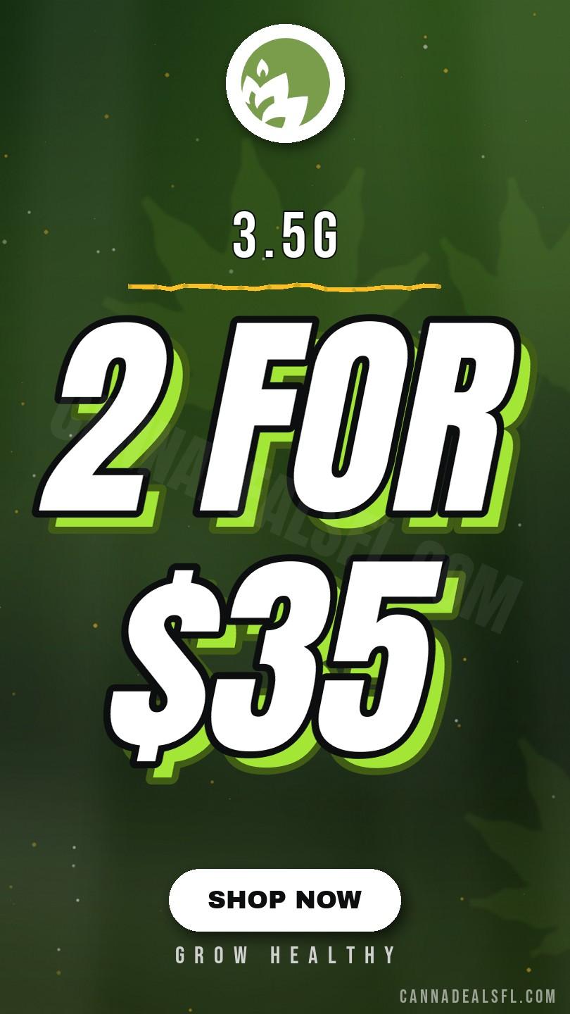 Growhealthy 3.5G - 2 for $35! - Cannabis deal image
