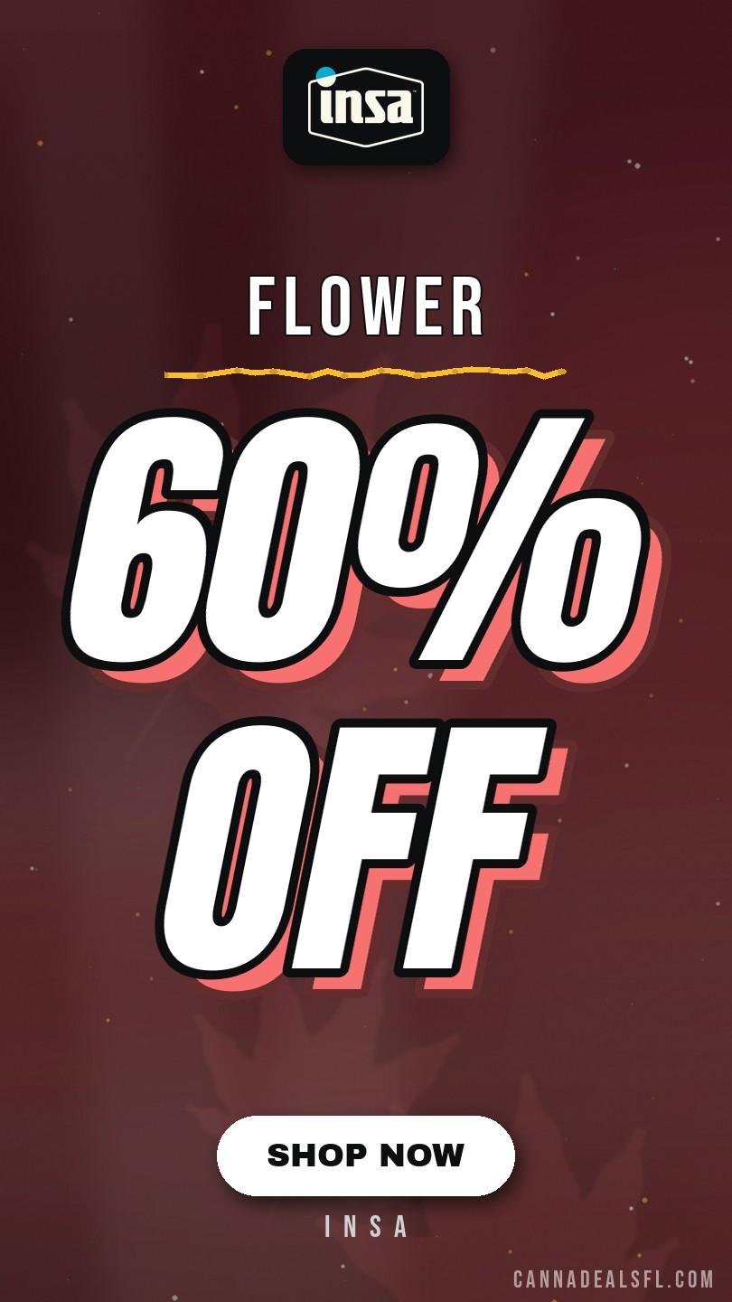 Flower - 60% Off