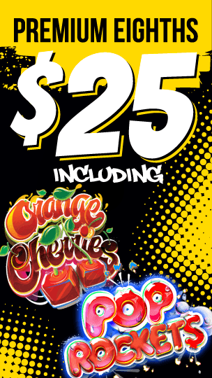 Premium Eighths $25 Including Select Strains - Cannabis deal image