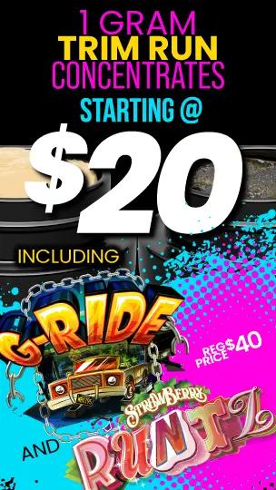 Concentrates Starting at $20