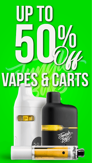 Up to 50% Off Vapes & Carts