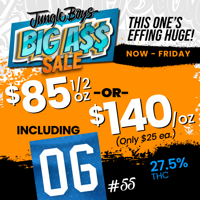 Big Ass Sale: Flower Deals This Week!