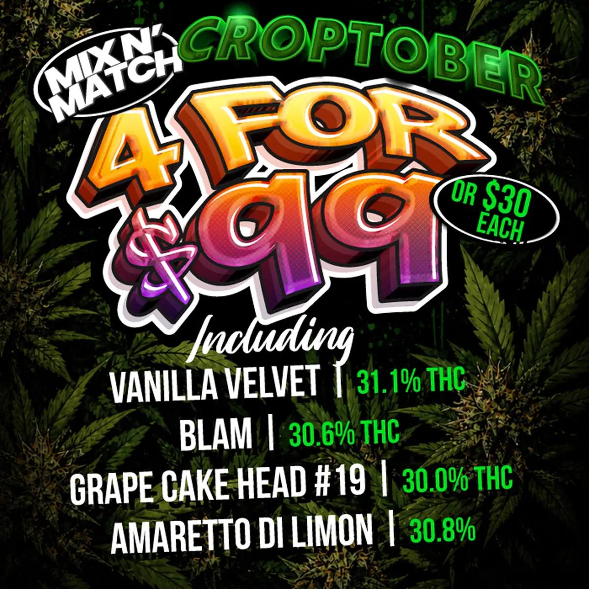 4 for $99 Mix N' Match Flower Deal