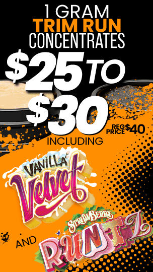1 Gram Concentrates $25-$30 - Cannabis deal image