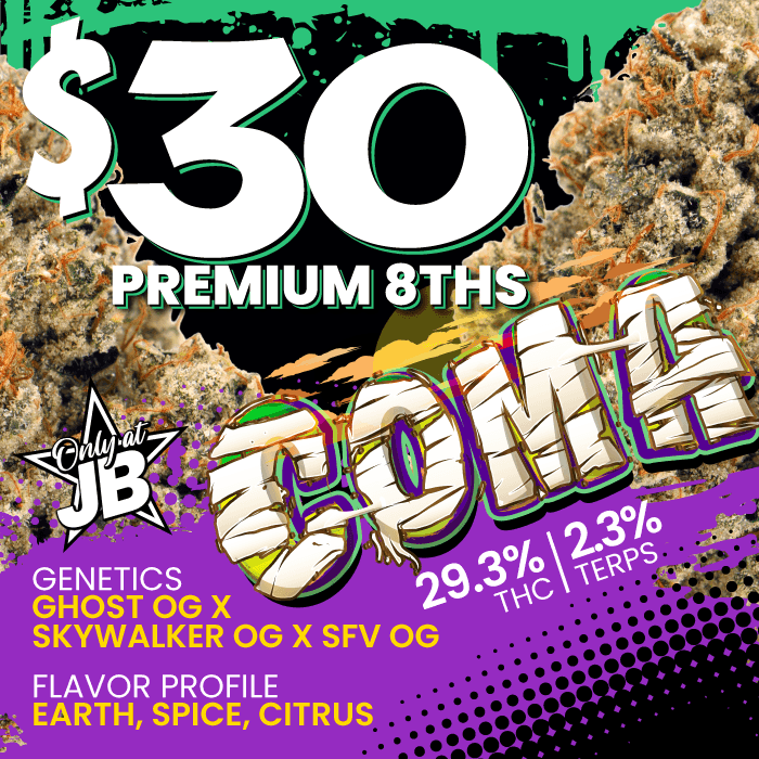 $30 Premium 8ths - Featured Strain - Cannabis deal image