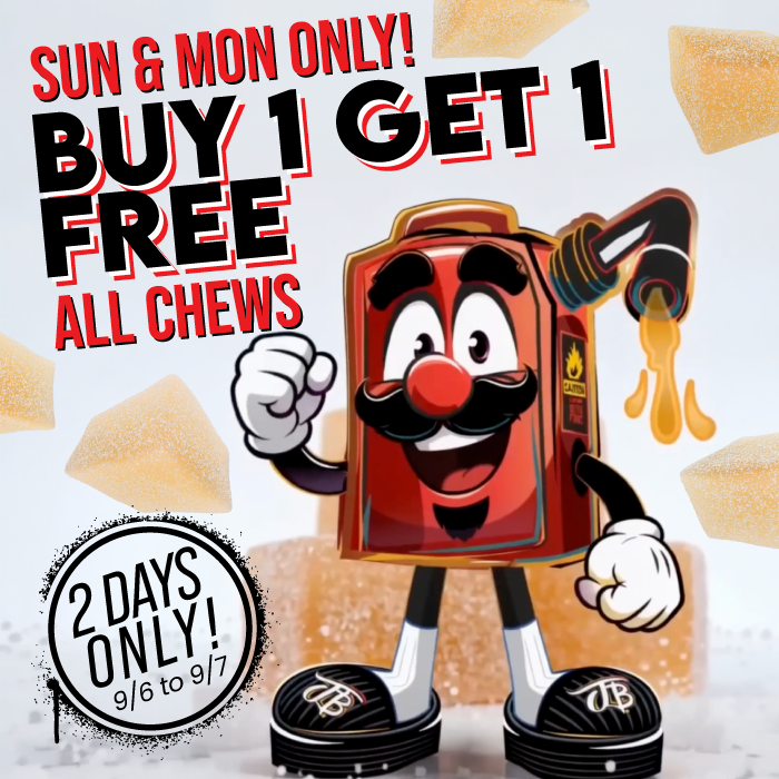 Buy 1 Get 1 Free All Chews - Limited Time!