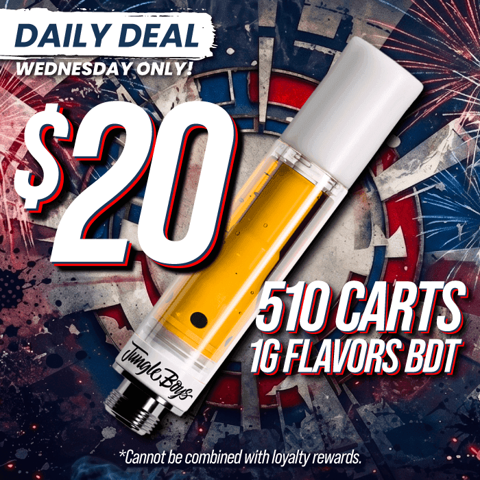 Daily Deal: $20 1G 510 Carts - Cannabis deal image