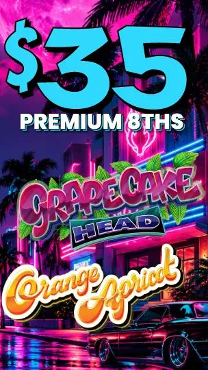 $35 Premium Eighths: Two Top Strains - Cannabis deal image
