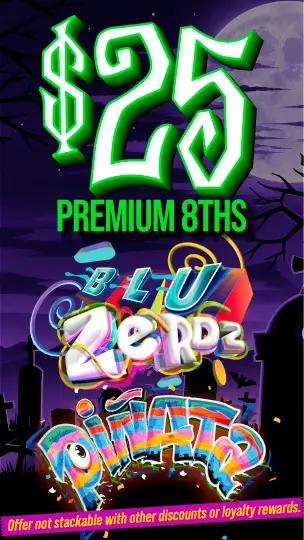 $25 Premium 8ths Blue Zerdz Deal - Cannabis deal image