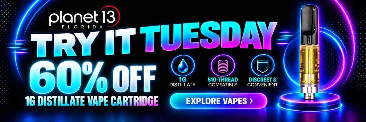 Try It Tuesday: 60% Off Vape Cartridges