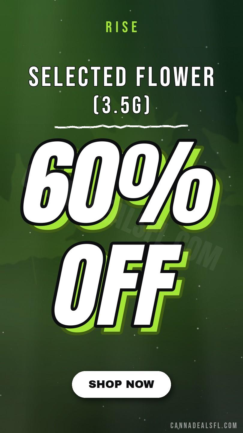 60% off - Selected Flower (3.5g)