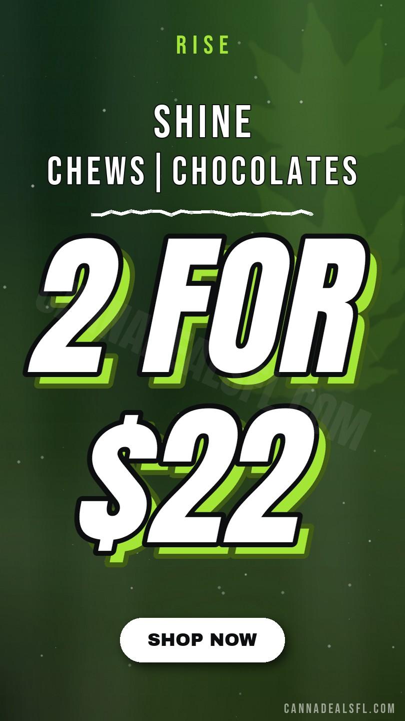 2 for $22 - &Shine Chews|Chocolates