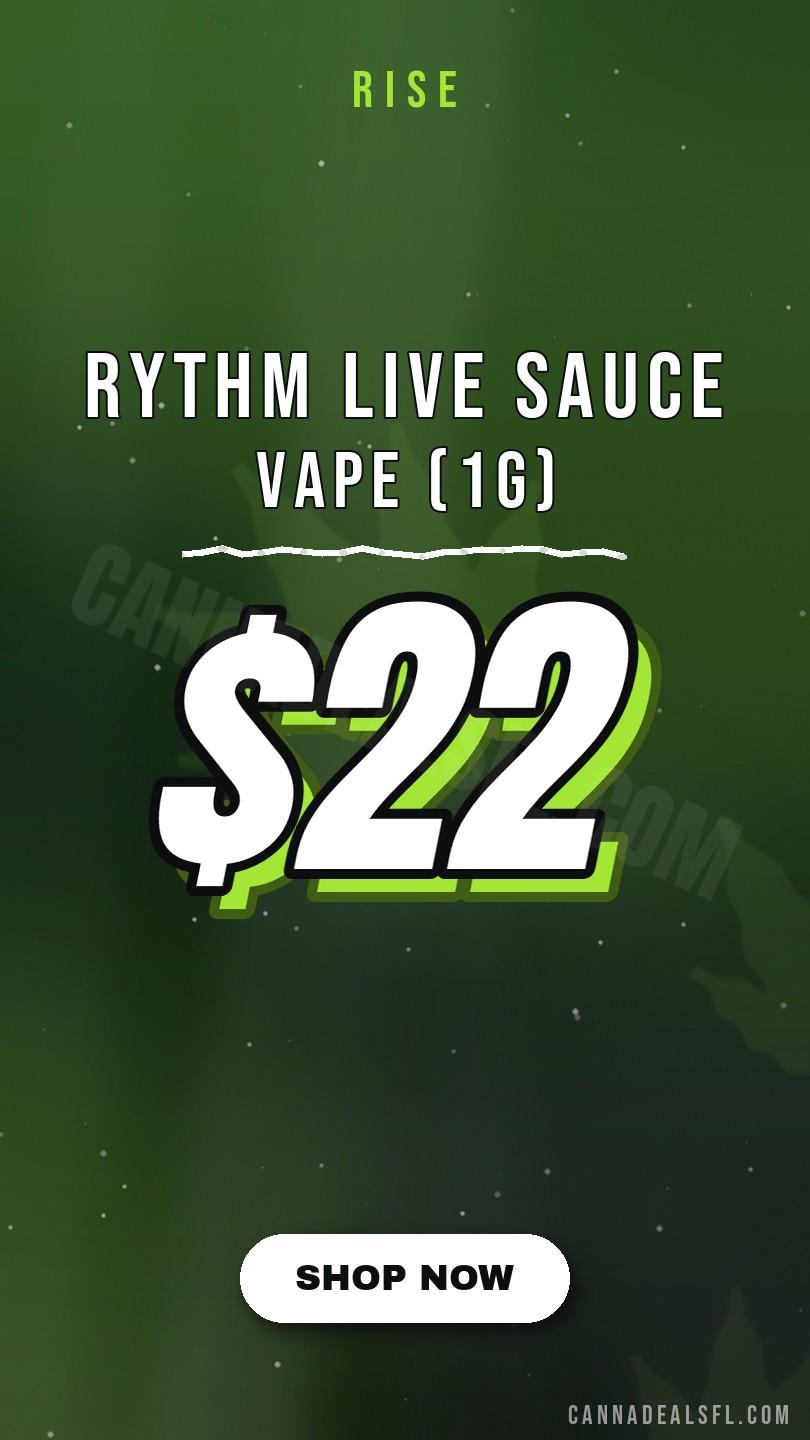 $22 - RYTHM Live Sauce Vape (1g)