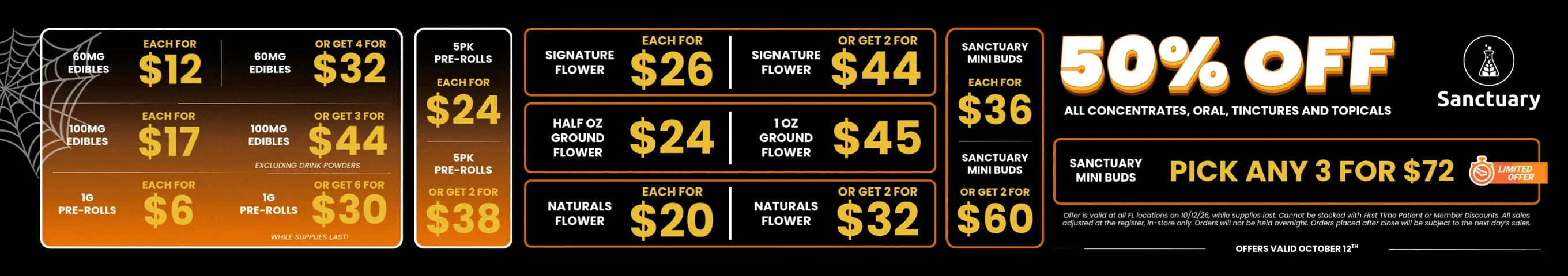 50% Off Concentrates & Edible Deals - Cannabis deal image