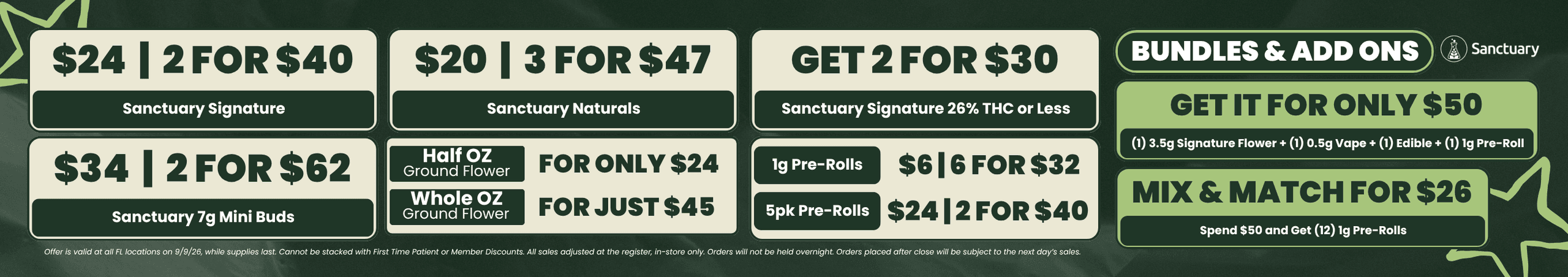Bundles, Mix & Match, and Pre-Roll Deals - Cannabis deal image