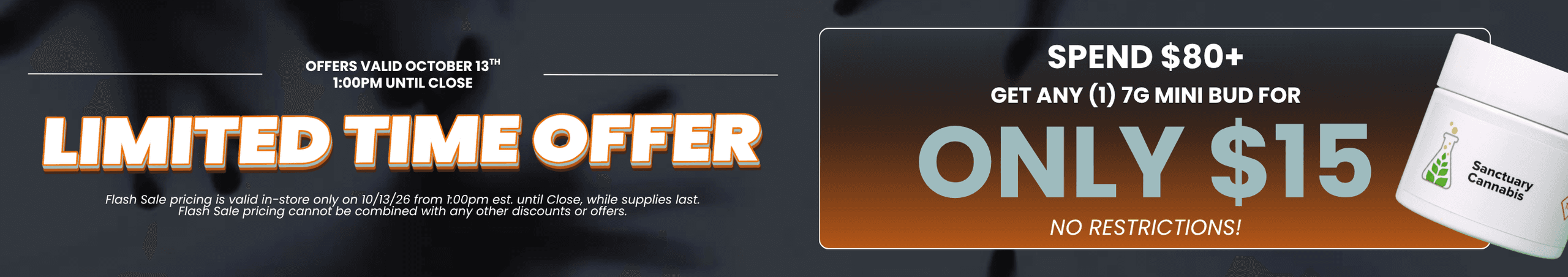 Limited Time Offer: $15 7G Mini Bud