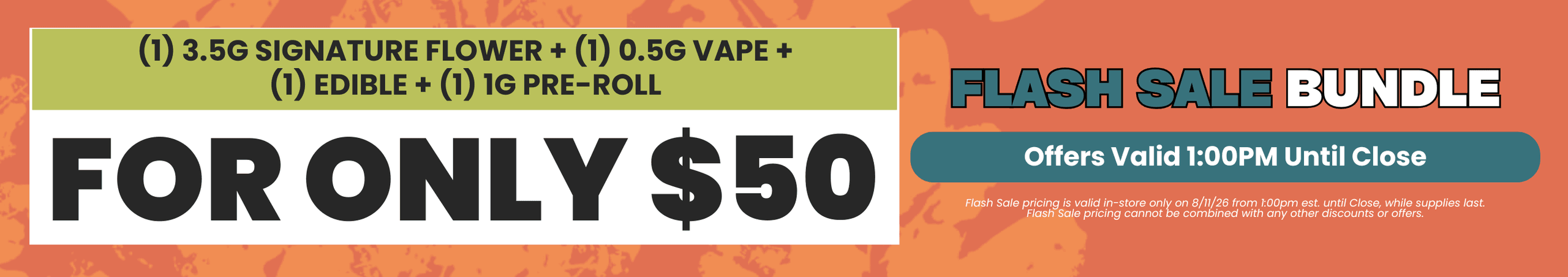 Flash Sale Bundle for $50