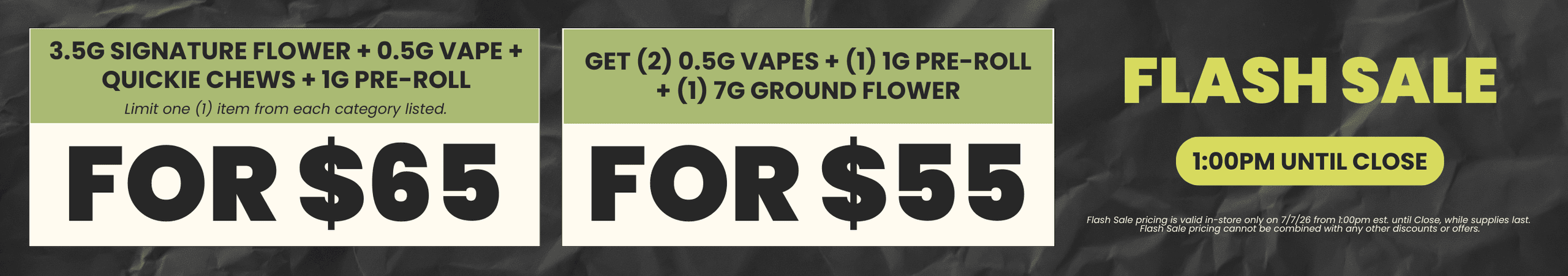 Flash Sale: Bundles & Daily Deals