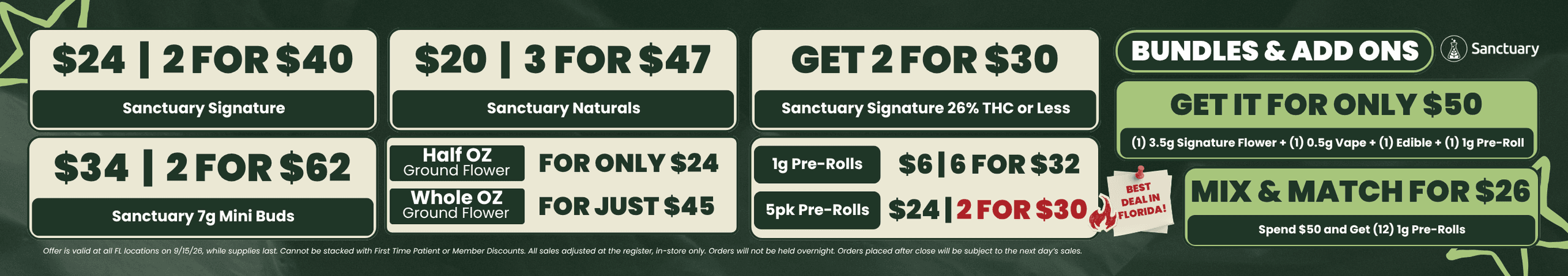 Bundle Up with Deals: Vapes, Flower & Pre-Rolls