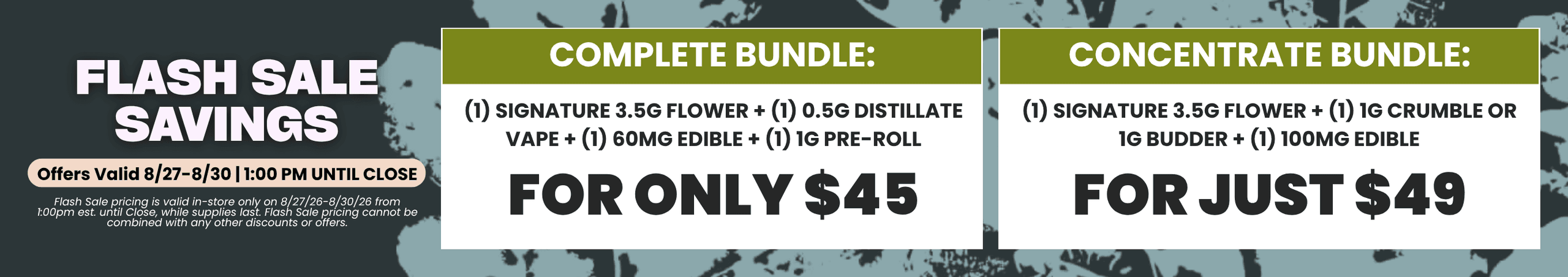 Complete & Concentrate Bundles for $45 & $49