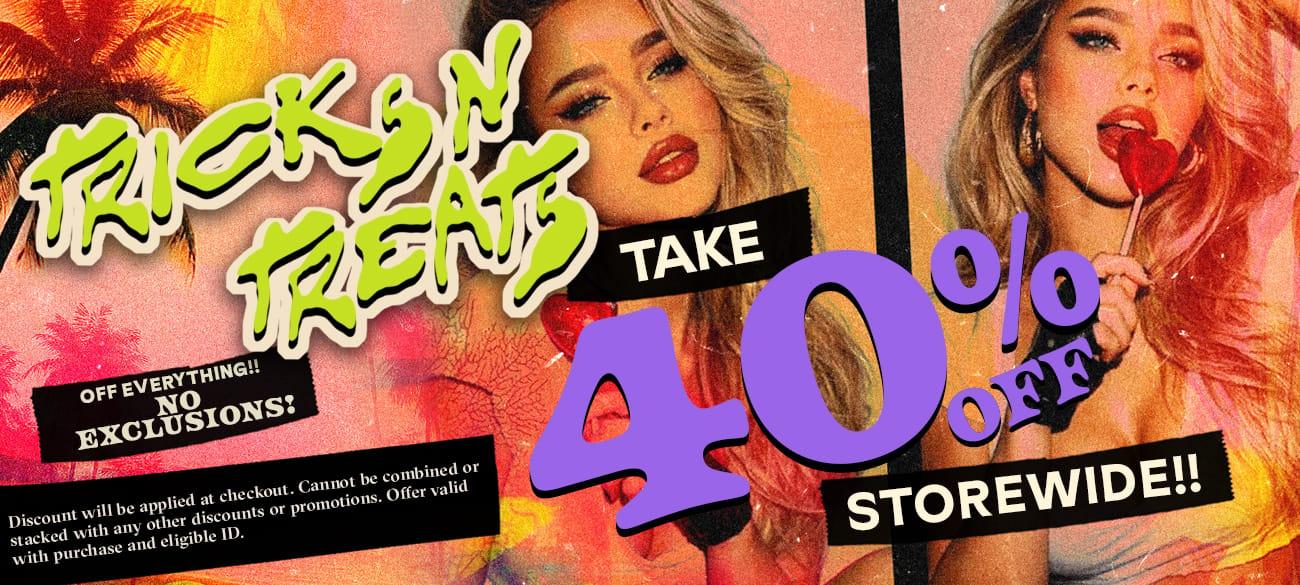 Trick or Treat 40% Off Storewide - Cannabis deal image