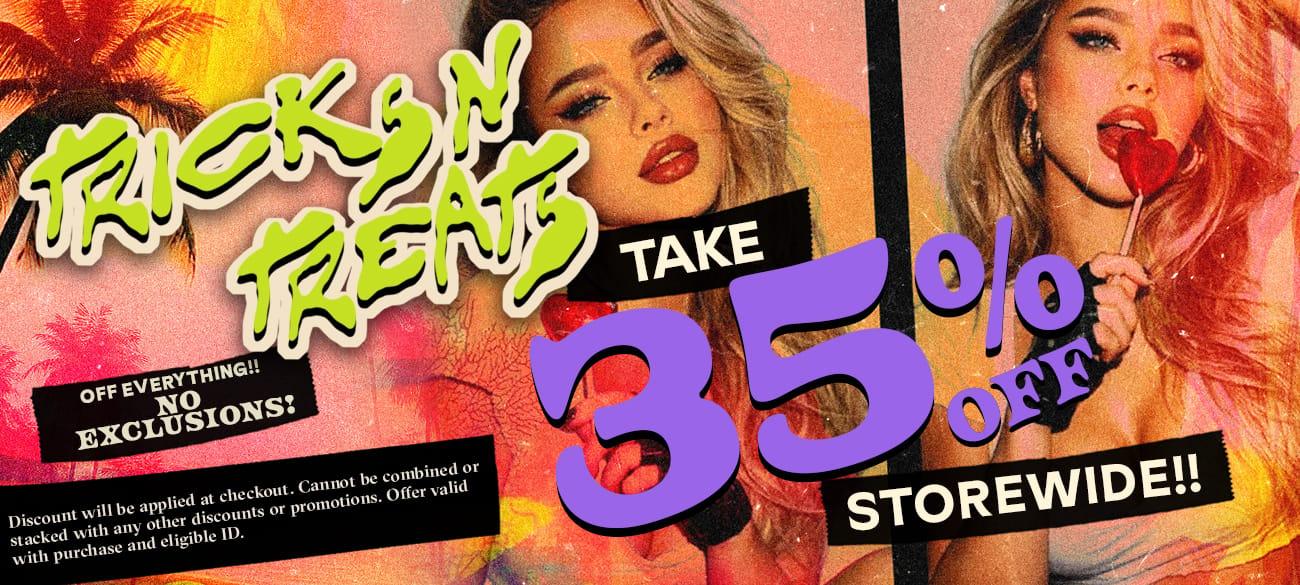 35% Off Storewide Trick or Treats - Cannabis deal image
