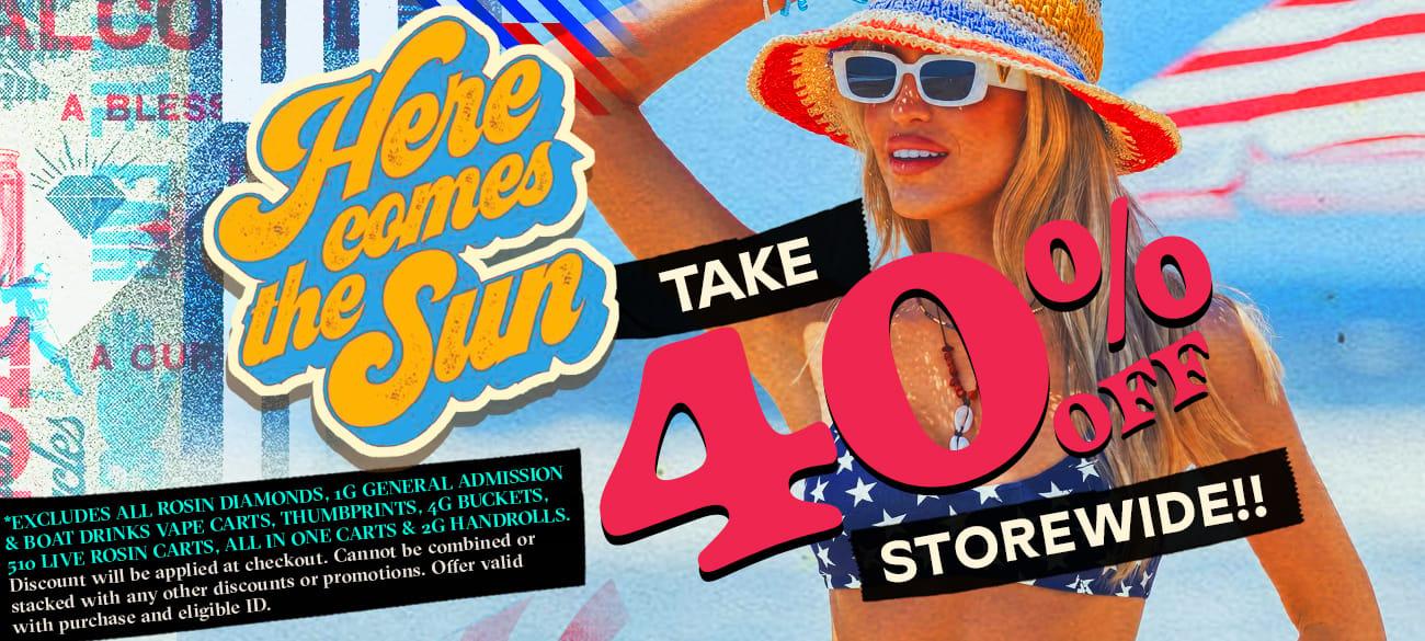 Take 40% Off Storewide