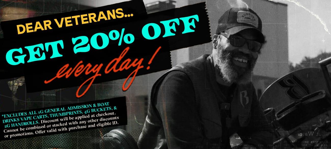 Veteran Discount with Exclusions