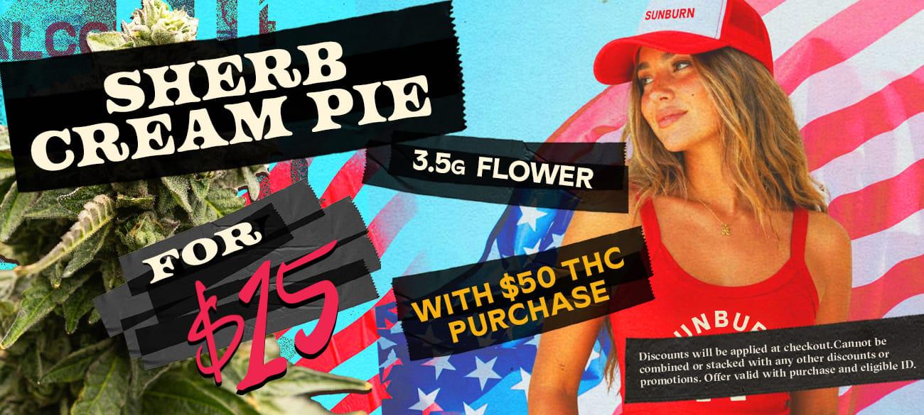 Sherb Cream Pie Flower Deal